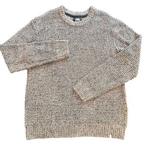 Roots men's crew neck cotton blend sweater size XXL